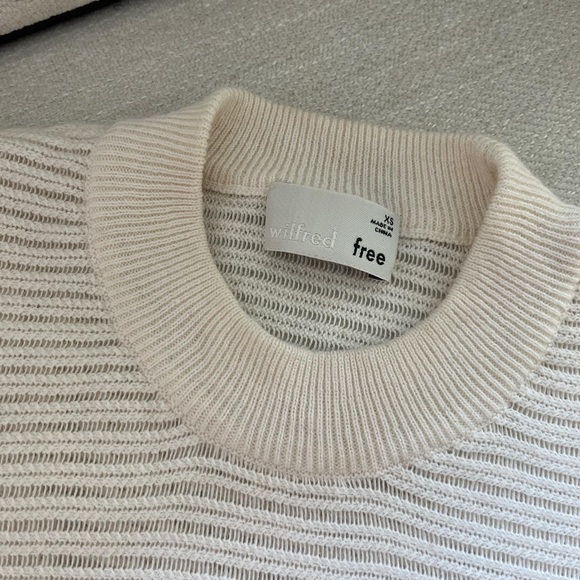 ☁️ SOLD ☁️ Aritzia Wilfred Free Lolan Sweater - Picture 4 of 6